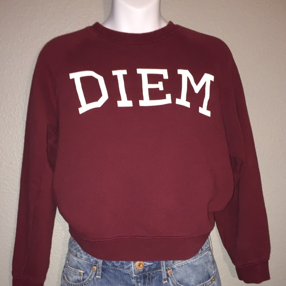 Forever 21 Sweaters - Diem Maroon Crewneck Sweater Small/Medium